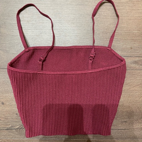 Aritzia Babaton Sculpt Knit Cami Cropped Tank - Picture 2 of 3